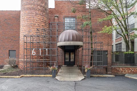 Front exterior at 611 N Park Avenue, Indianapolis, IN