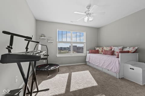 Bedroom at 4380 Fox Hunt Drive, Bargersville, IN