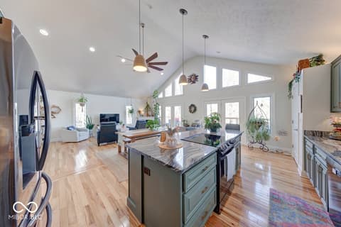 Kitchen at 8205 Bass Drive, Nineveh, IN
