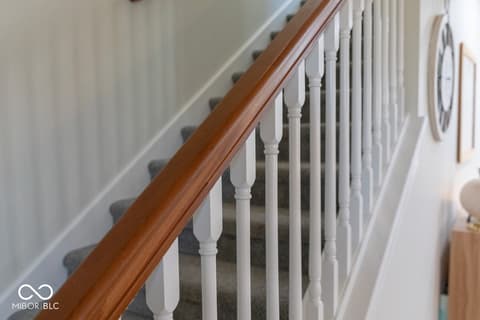 Stairs — 8205 Bass Drive, Nineveh, IN