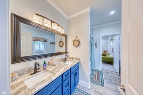 Bathroom at 8205 Bass Drive, Nineveh, IN