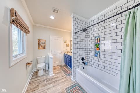 Bathroom at 8205 Bass Drive, Nineveh, IN