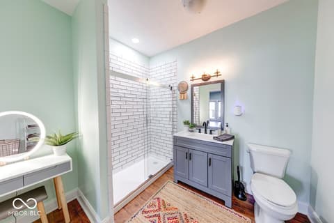Bathroom at 8205 Bass Drive, Nineveh, IN