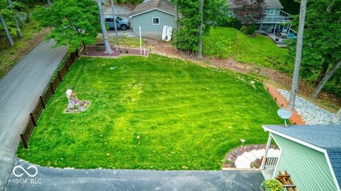 Yard at 8205 Bass Drive, Nineveh, IN