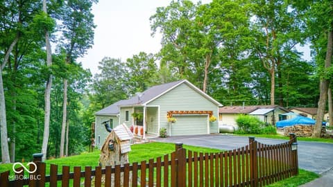 Front exterior at 8205 Bass Drive, Nineveh, IN