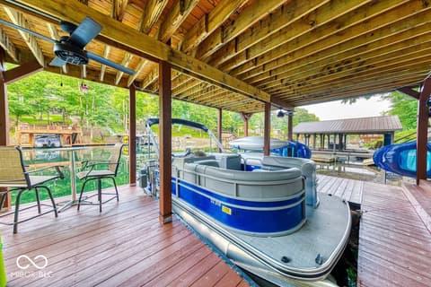Dock — 8205 Bass Drive, Nineveh, IN