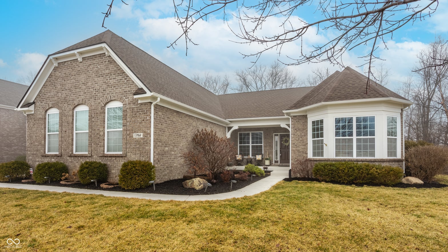 Front exterior at 1782 Jutland Drive, Carmel, IN