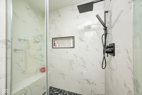 Primary bathroom at 8545 Olde Mill Trace, Indianapolis, IN