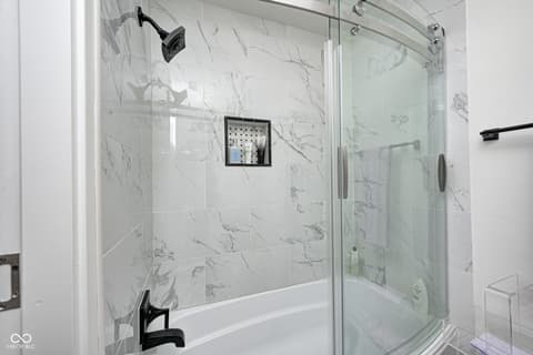 Bathroom at 8545 Olde Mill Trace, Indianapolis, IN