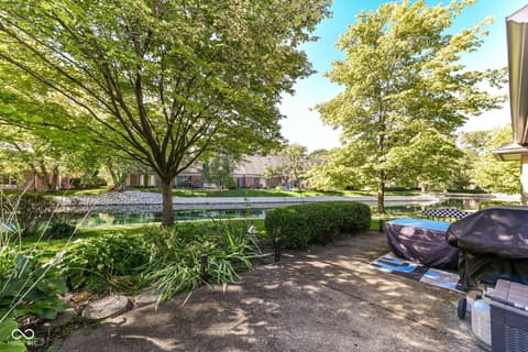 Yard at 8545 Olde Mill Trace, Indianapolis, IN