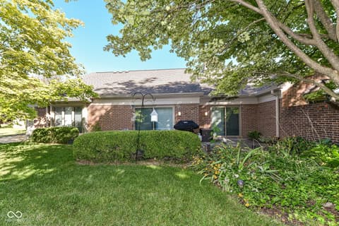 Backyard at 8545 Olde Mill Trace, Indianapolis, IN