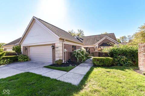 Front exterior at 8545 Olde Mill Trace, Indianapolis, IN
