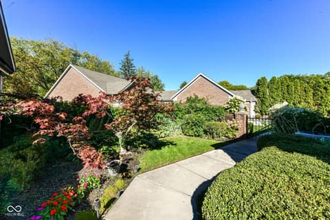 Front exterior at 8545 Olde Mill Trace, Indianapolis, IN