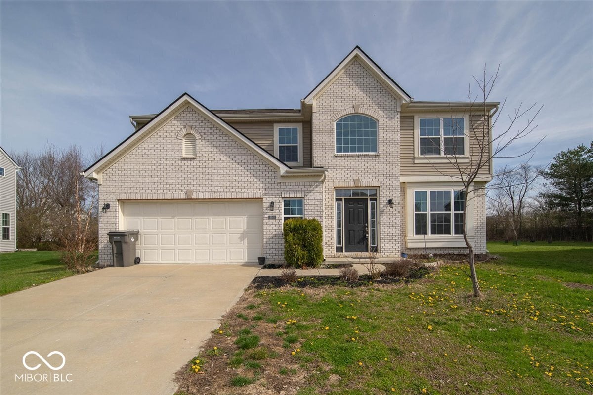 Front exterior at 4646 Crosby Buck Drive, Indianapolis, IN