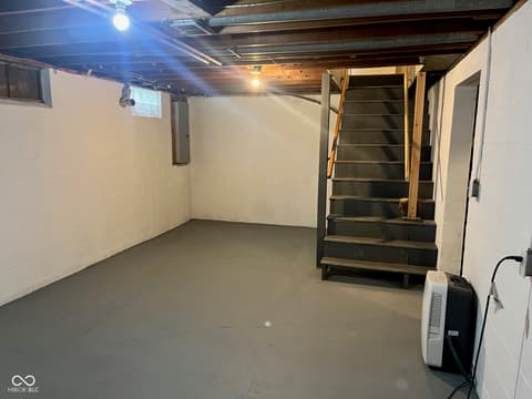 Basement at 4507 Kessler Lane Drive E, Indianapolis, IN