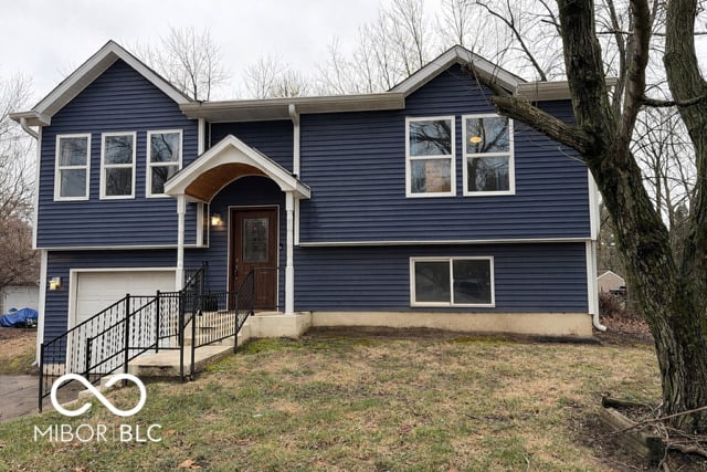Front exterior at 8917 Rock Island Court, Indianapolis, IN