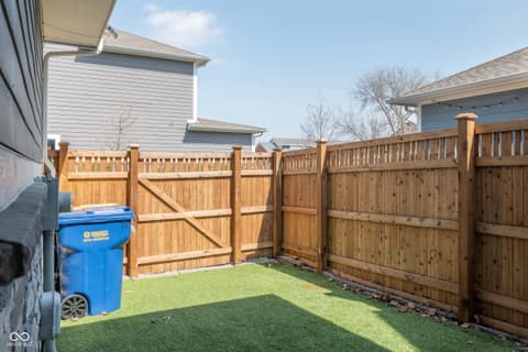 Yard at 9124 Hawkins Road, Indianapolis, IN