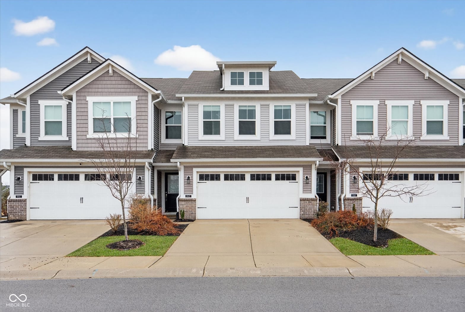 Front exterior at 9847 Kenwood Street, Avon, IN