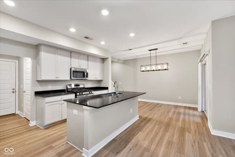 Kitchen at 9847 Kenwood Street, Avon, IN