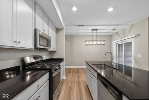 Kitchen at 9847 Kenwood Street, Avon, IN