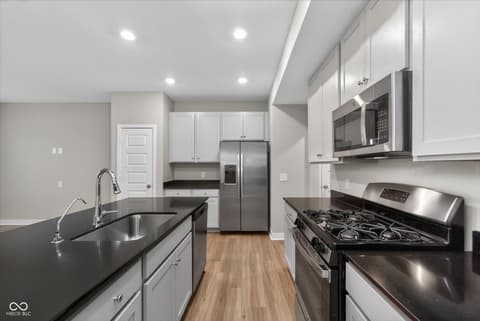 Kitchen at 9847 Kenwood Street, Avon, IN