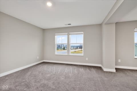 Primary bedroom at 9847 Kenwood Street, Avon, IN