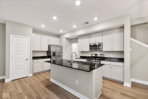 Kitchen at 9847 Kenwood Street, Avon, IN