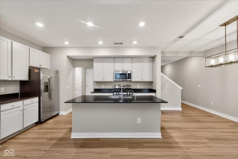 Kitchen at 9847 Kenwood Street, Avon, IN