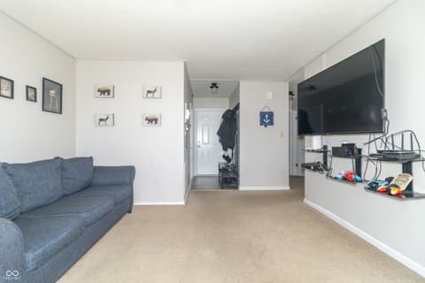 Living room at 394 Gondola Run, Greenfield, IN