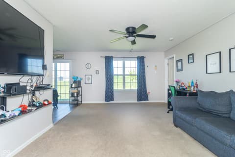 Living room at 394 Gondola Run, Greenfield, IN