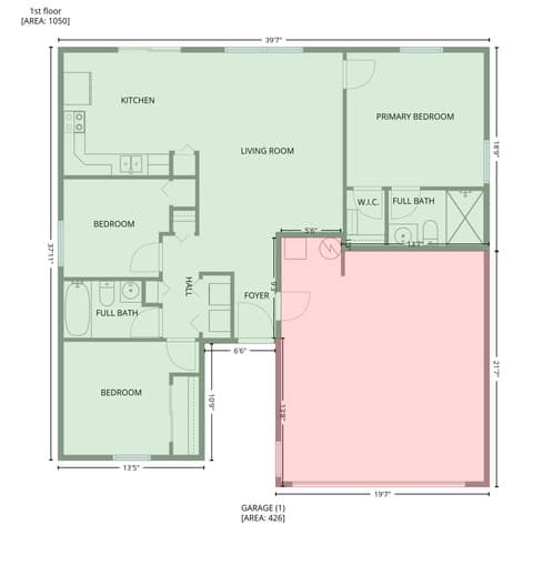 Floor Plan — 394 Gondola Run, Greenfield, IN