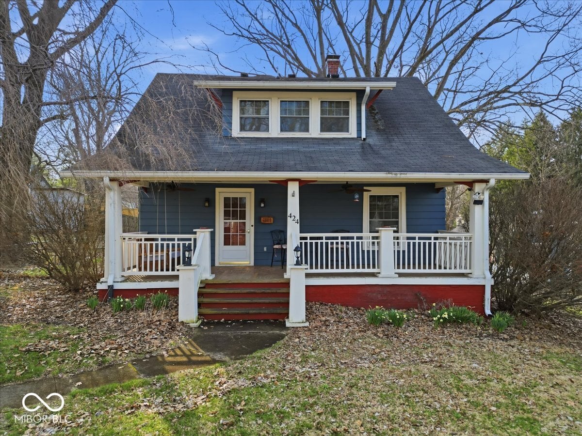 Front exterior at 424 N Washington Street, Danville, IN