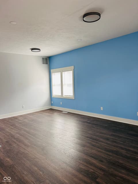 Living room at 834 Weghorst Street, Indianapolis, IN