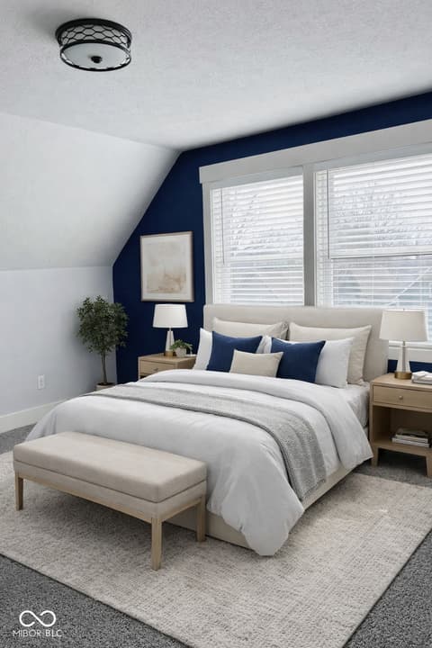 Bedroom at 834 Weghorst Street, Indianapolis, IN