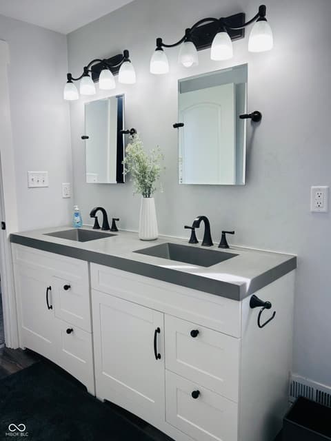 Bathroom at 834 Weghorst Street, Indianapolis, IN