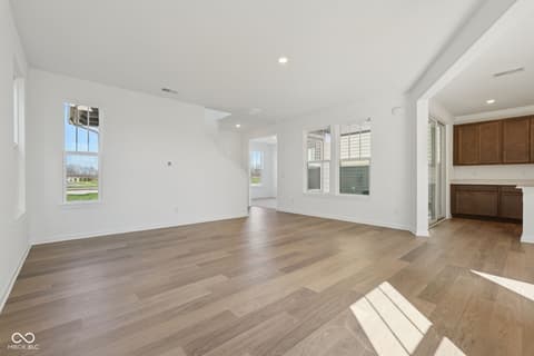 Living room at 2654 Prism Way, Plainfield, IN