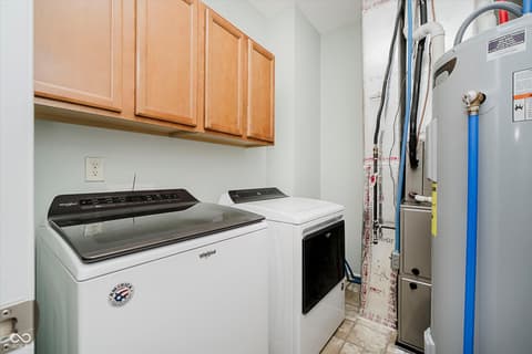 Laundry room at 4261 Washington Boulevard, Plainfield, IN
