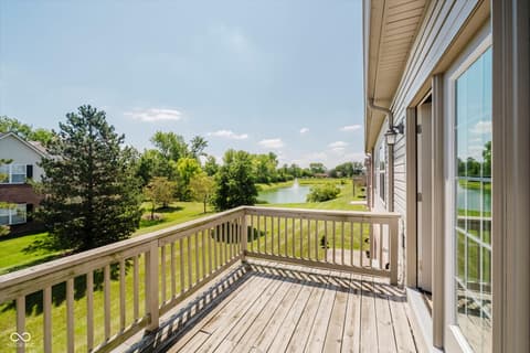 Outdoor living area at 4261 Washington Boulevard, Plainfield, IN