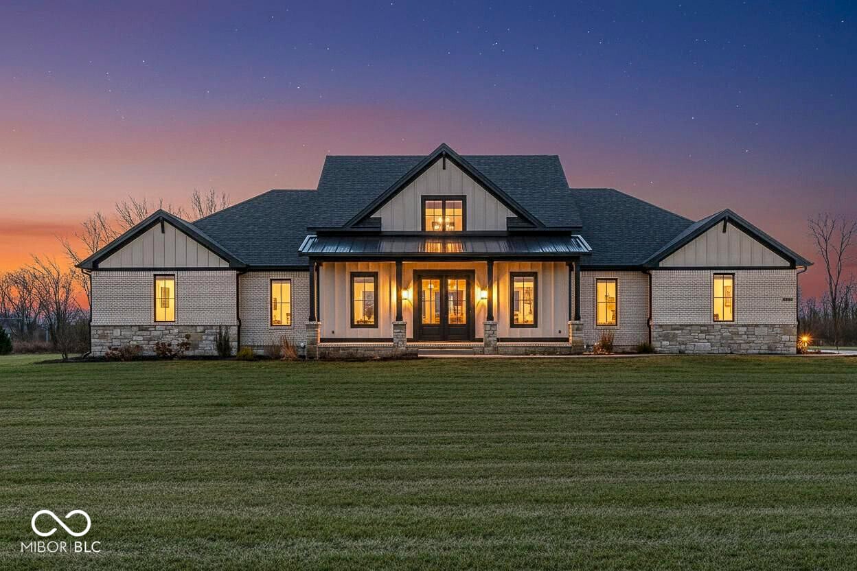 Front exterior at 3947 Kace Court, Danville, IN
