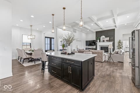 Kitchen at 3947 Kace Court, Danville, IN