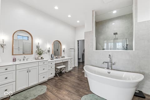 Bathroom at 3947 Kace Court, Danville, IN