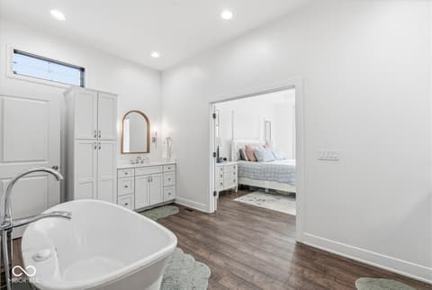 Bathroom at 3947 Kace Court, Danville, IN