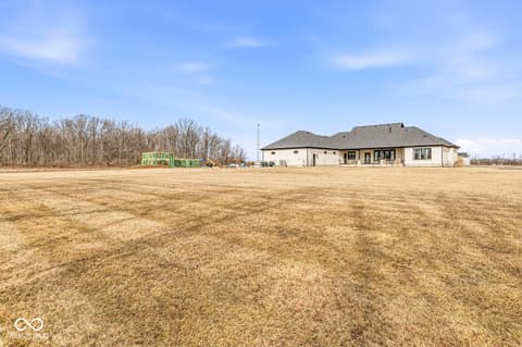 Backyard at 3947 Kace Court, Danville, IN