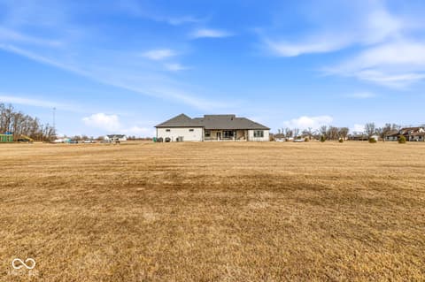 Backyard at 3947 Kace Court, Danville, IN