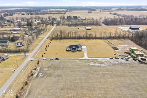Aerial view at 3947 Kace Court, Danville, IN