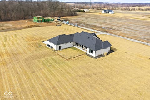 Aerial view at 3947 Kace Court, Danville, IN
