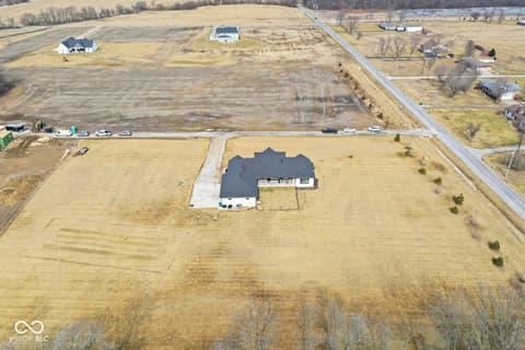 Aerial view at 3947 Kace Court, Danville, IN