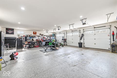 Garage at 3947 Kace Court, Danville, IN