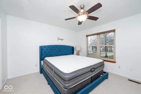 Bedroom at 8012 Valley Farms Court, Indianapolis, IN