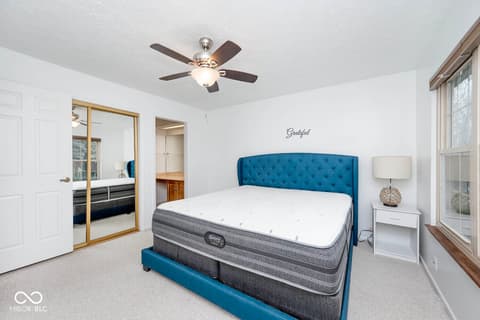 Bedroom at 8012 Valley Farms Court, Indianapolis, IN